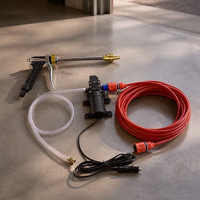 Car Washer Portable Vehicle Washing Pump System for Motorcyclists