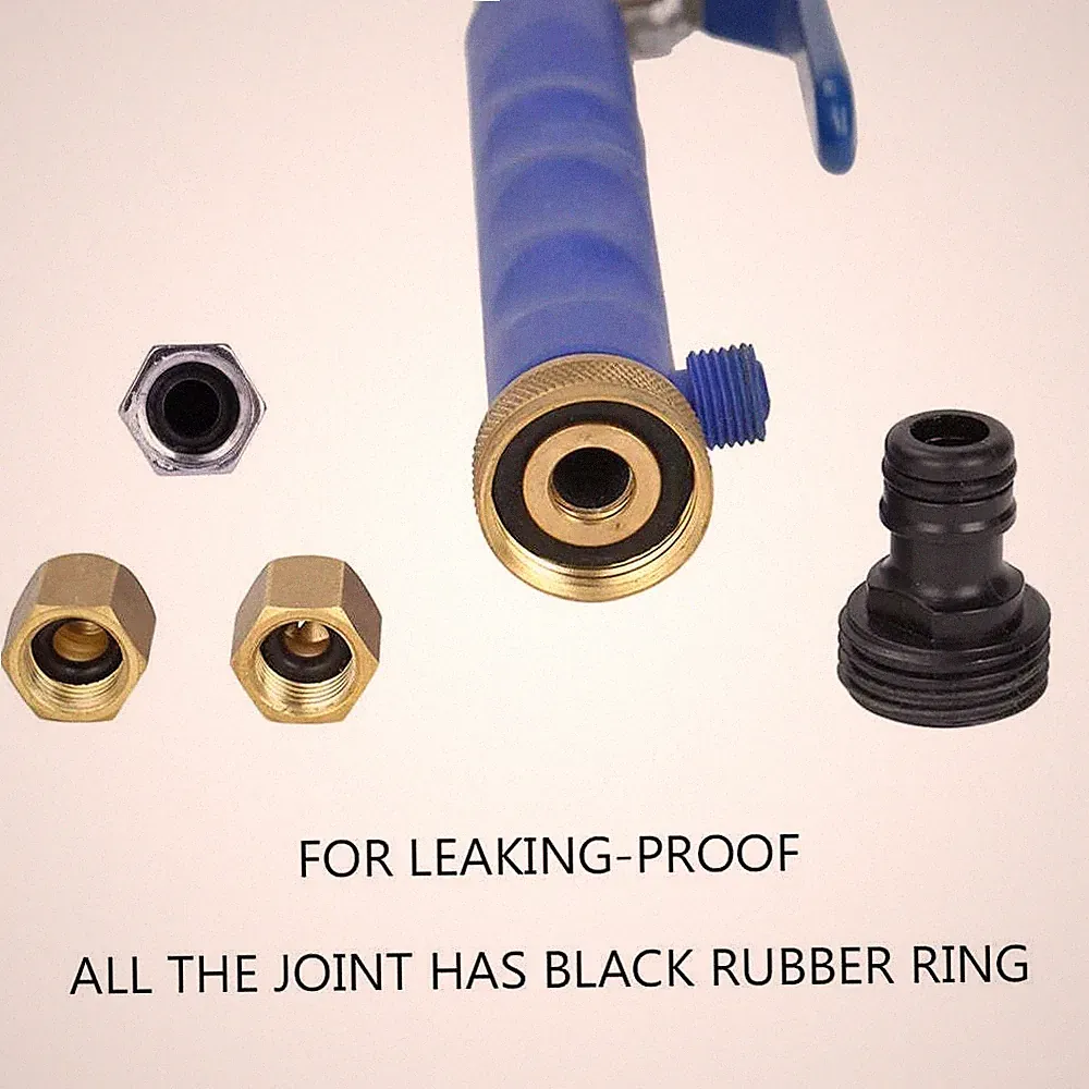 orange pressure washing hose