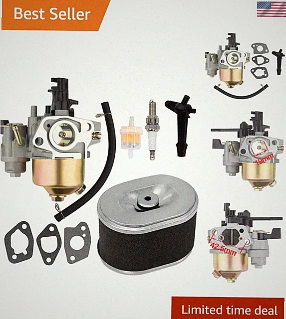 Carburetor Fits Westinghouse 212CC 2700PSI 2.3GPM Pressure Washer with Air Fi...