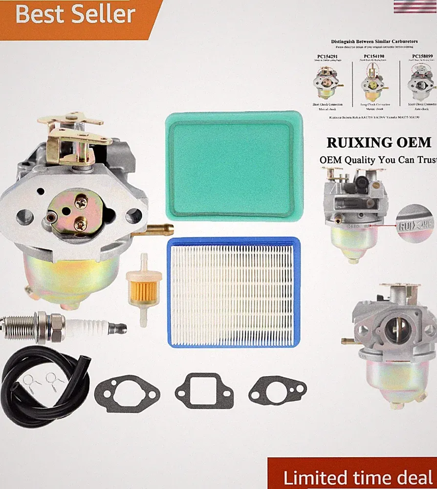 Carburetor for Subaru Robin EA190V EA175V Yamaha MA175 MA190V Pressure Washer