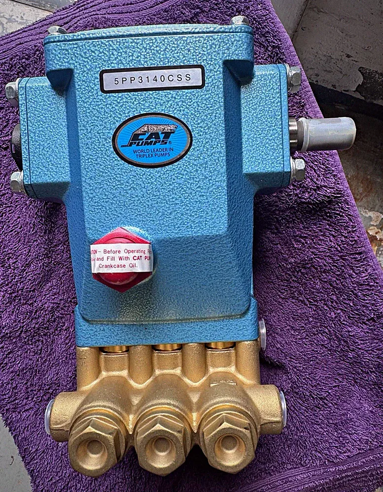 CAT Pumps 5PP3140CSS Triplex Pressure Washer Pump 4000 PSI 4.0-4.5 GPM