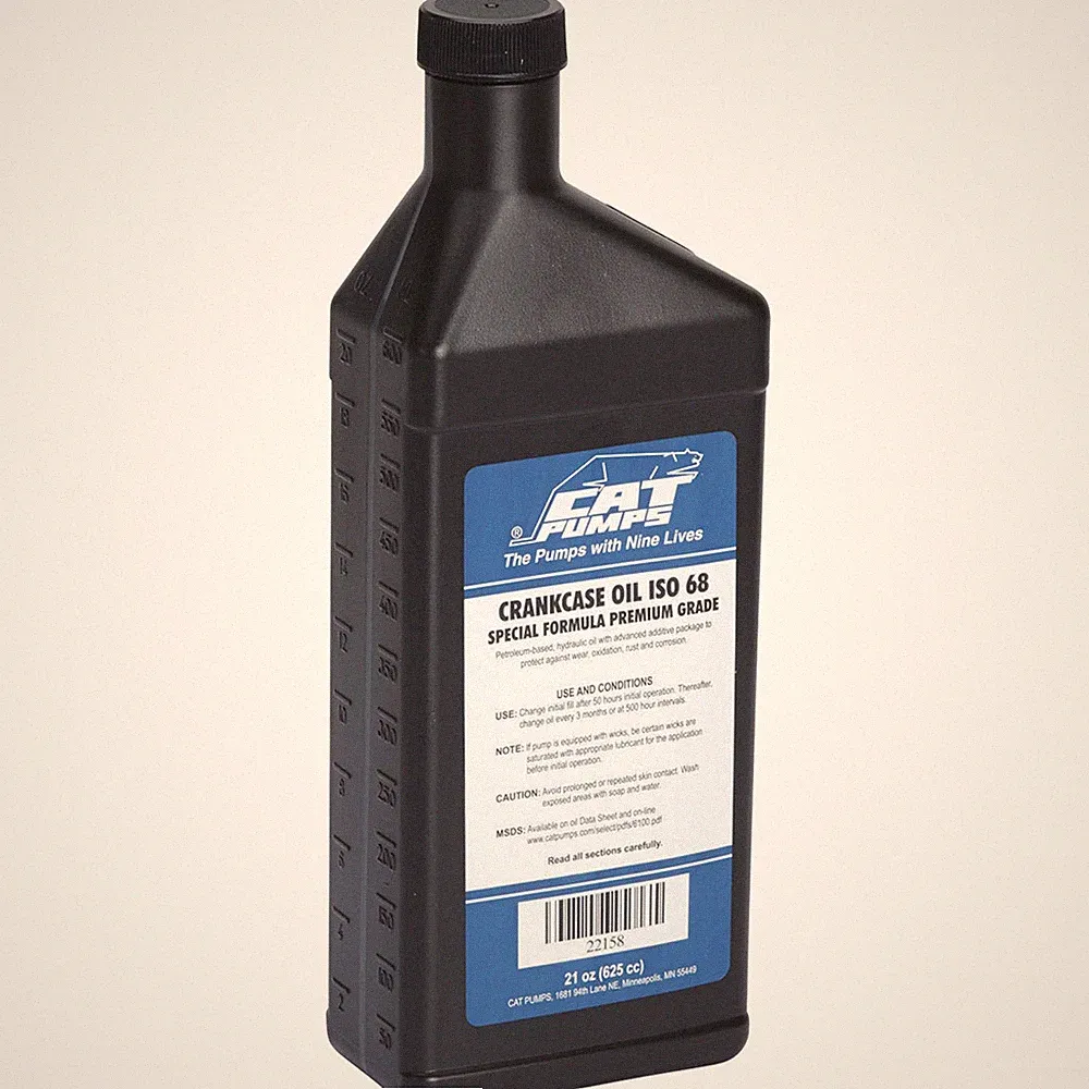 Cat Pumps Pressure Washer Pump Oil, 21 Oz.