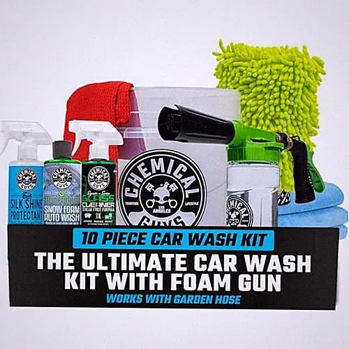 Chemical Guys, 10-Piece Car Wash Kit with Foam Gun