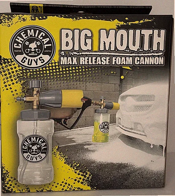 Chemical Guys Big Mouth Max Release Foam Cannon For Pressure Washers - EQP324