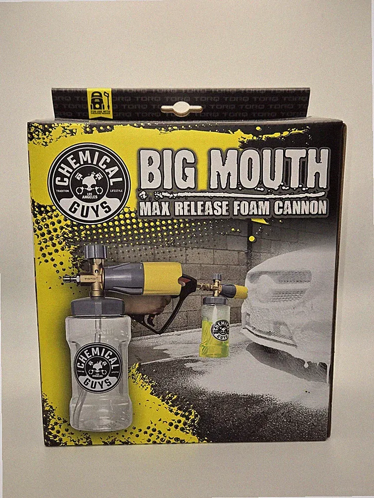 Chemical Guys Big Mouth Max Release Foam Cannon Pressure Washer Foam Gun EQP324