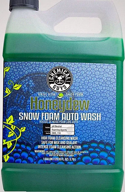 Chemical Guys Car Wash Soap for Foam Cannon or Bucket, Honeydew Snow Foam Car Wa