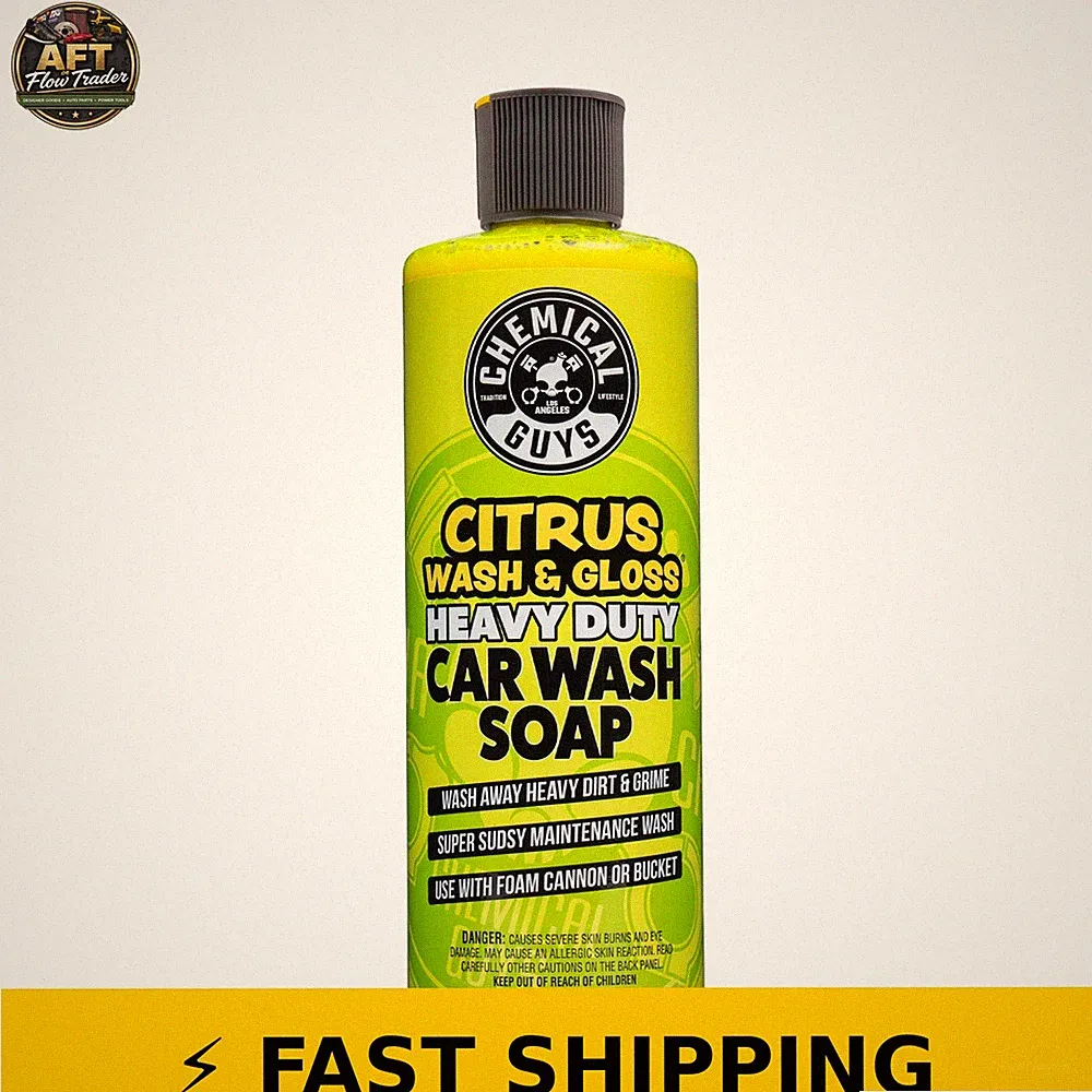 Chemical Guys Citrus Wash & Gloss - 16 oz Foaming Car Wash Soap