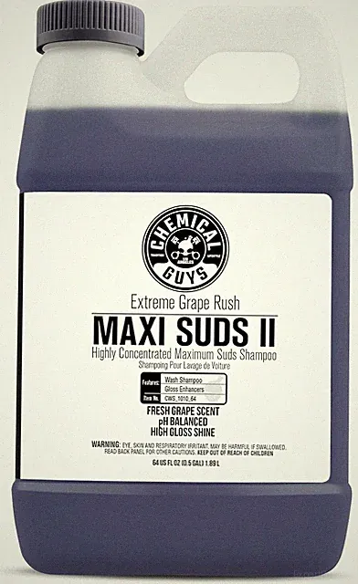 Chemical Guys CWS/1010/64 Maxi-Suds II Foaming Car Wash Soap (Works with Foam Ca