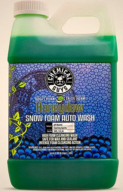 Chemical Guys Cws 110 64 Honeydew Snow Foam Car Wash Soap (Works With