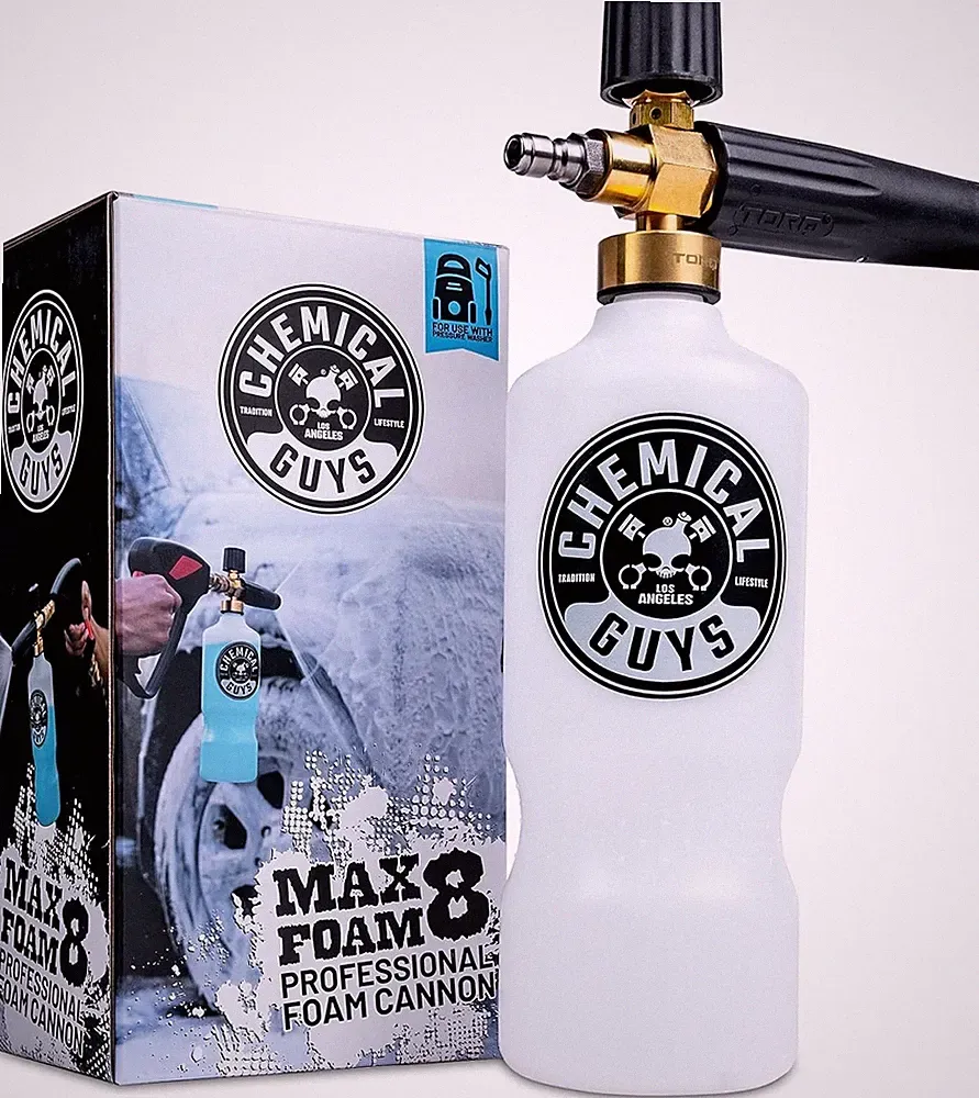 Chemical Guys EQP_310 - TORQ Professional Foam Cannon works with Pressure Washer