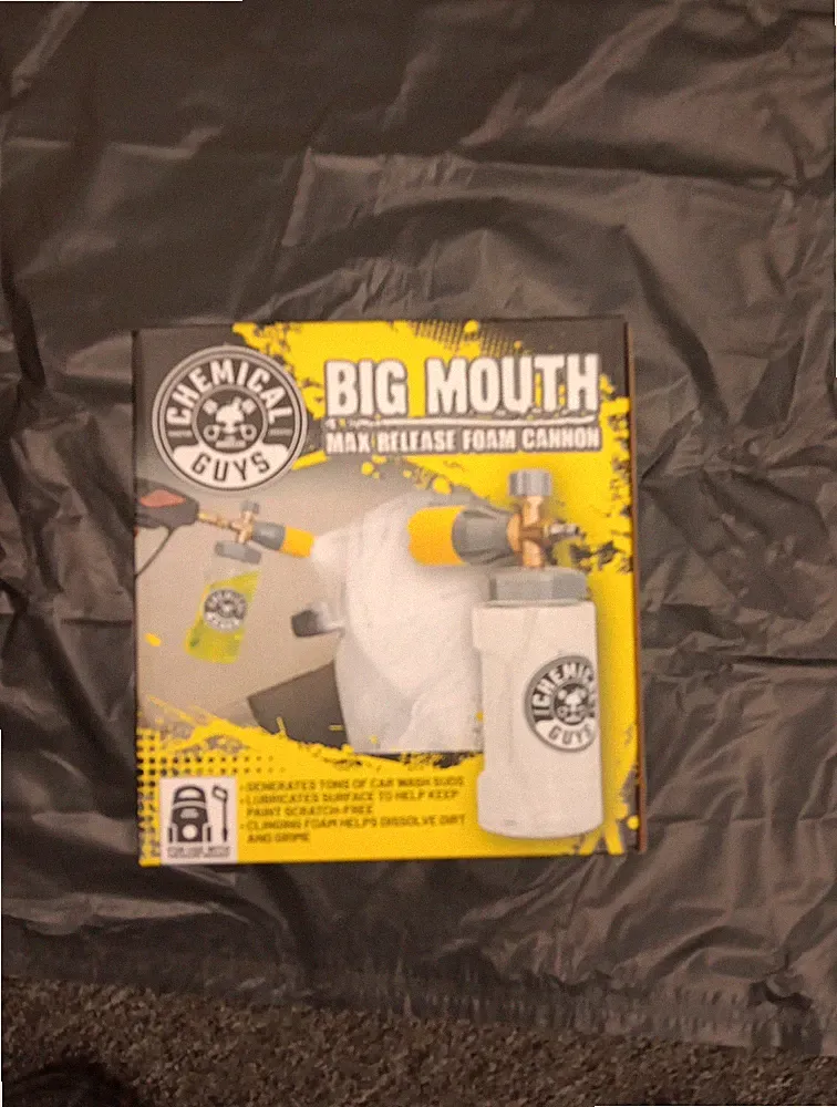 Chemical Guys EQP324 Big Mouth Max Release Foam Cannon For Pressure Washers NIB