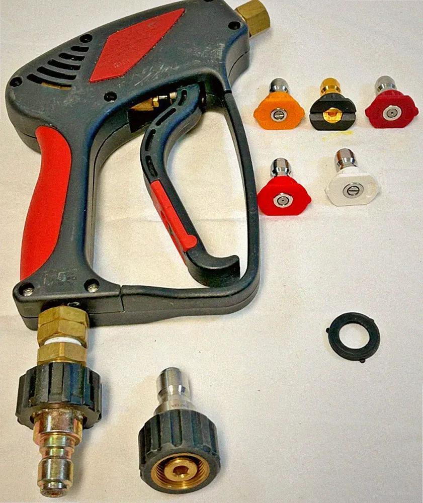 Chemical Guys EQP402 Snubby Pressure Washer Gun extras. look at photos