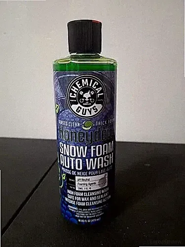 Chemical Guys Honeydew Snow Foam Car Wash Soap 16oz High Foaming Pressure Washer