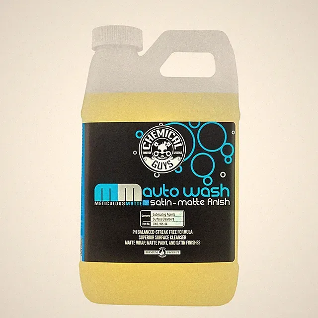 Chemical Guys Meticulous Matte Car Wash Soap for Foam Cannons and Matte Finishes