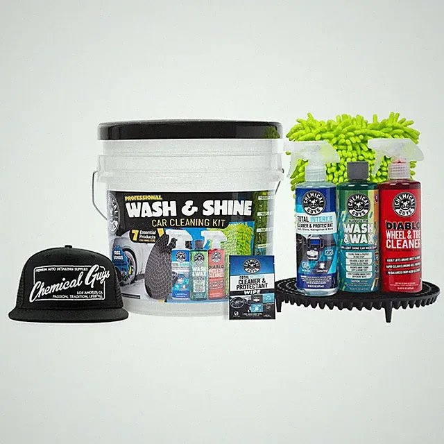 Chemical Guys Professional Wash & Shine Car Cleaning Kit