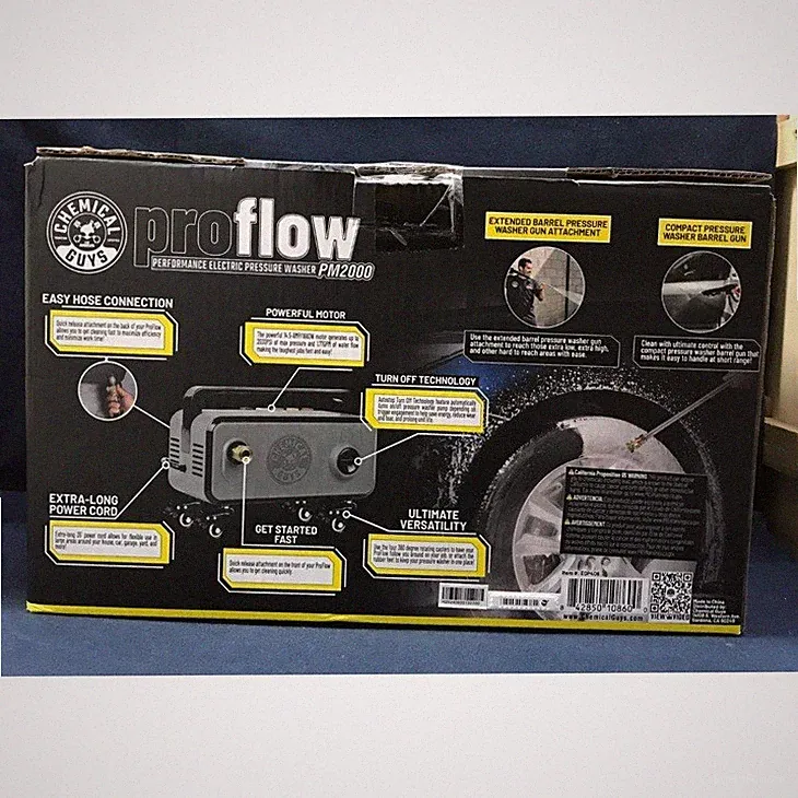 Chemical Guys ProFlow PM2000 2030 PSI 1.77 GPM Compact w/ Gun Hose EQP408