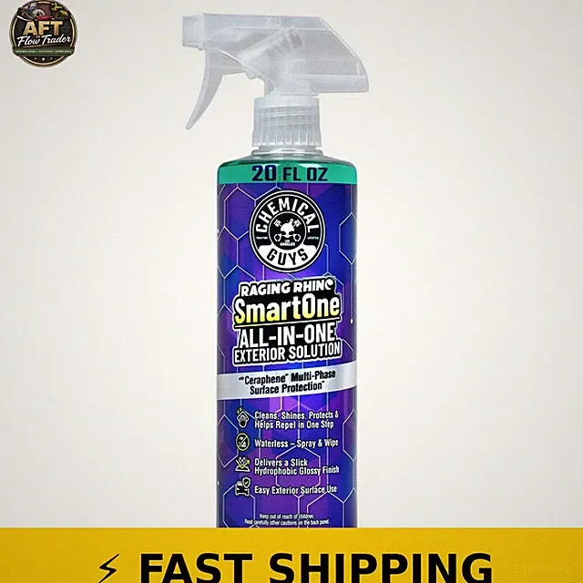 Chemical Guys Raging Rhino Waterless Car Wash, 20 Fl Oz