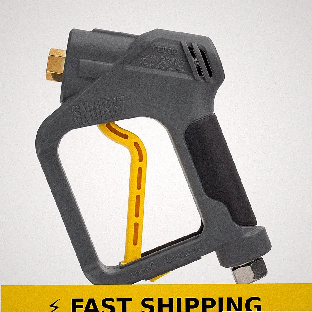 Chemical Guys Snubby Pressure Washer Gun with Foam Cannon Attachment