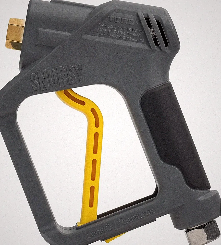 Chemical Guys Snubby Short Pressure Washer Gun with Foam Cannon Attachment