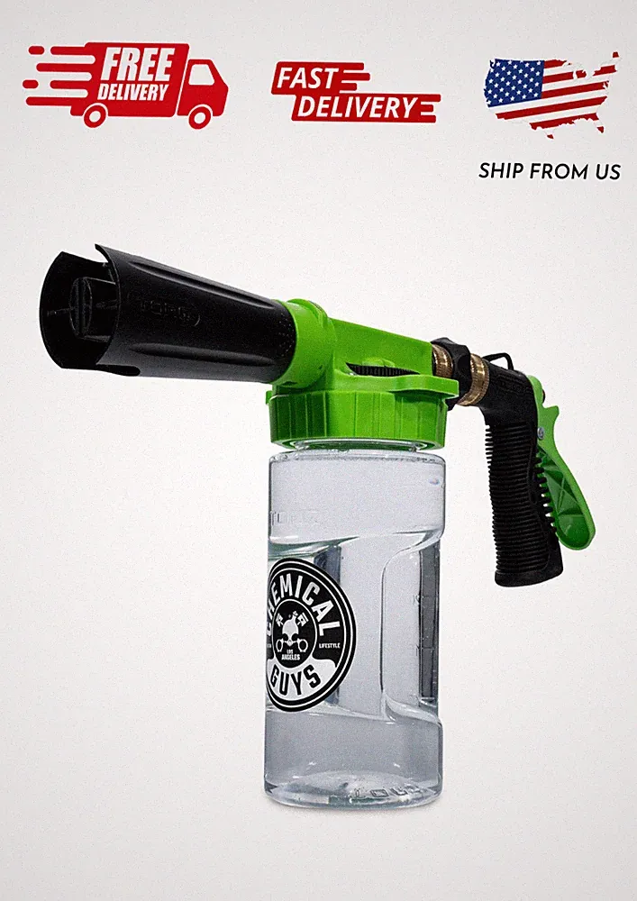 Chemical Guys TORQ Foam Blaster 6 - Foam Cannon Garden Hose Attachment, Easy to