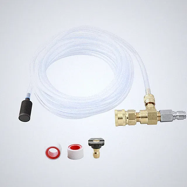 Chemical Injector Kit for High Pressure Washer, 4000 PSI Adjustable Soap Disp...