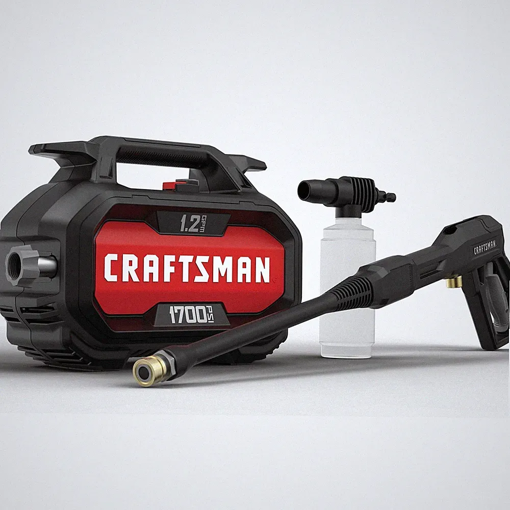 Clean Your Driveway Fast - Craftsman 1700-PSI Electric Pressure Washer