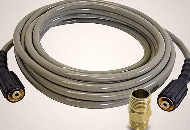 Cleaning 40224 Morflex Series 3300 PSI Pressure Washer Hose, 1/4" by 25'