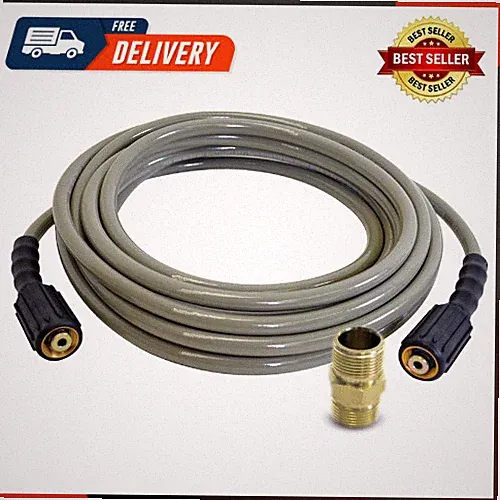 Cleaning 40224 Morflex Series 3300 PSI Pressure Washer Hose Cold Water Use
