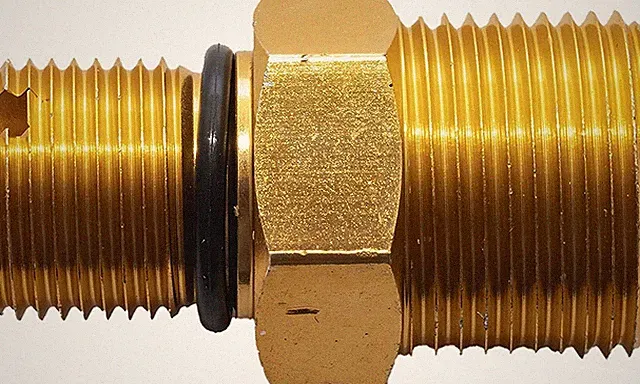 Cleaning 7106686 Outlet Connector for Gas Powered Pressure Washer Pumps, Gold