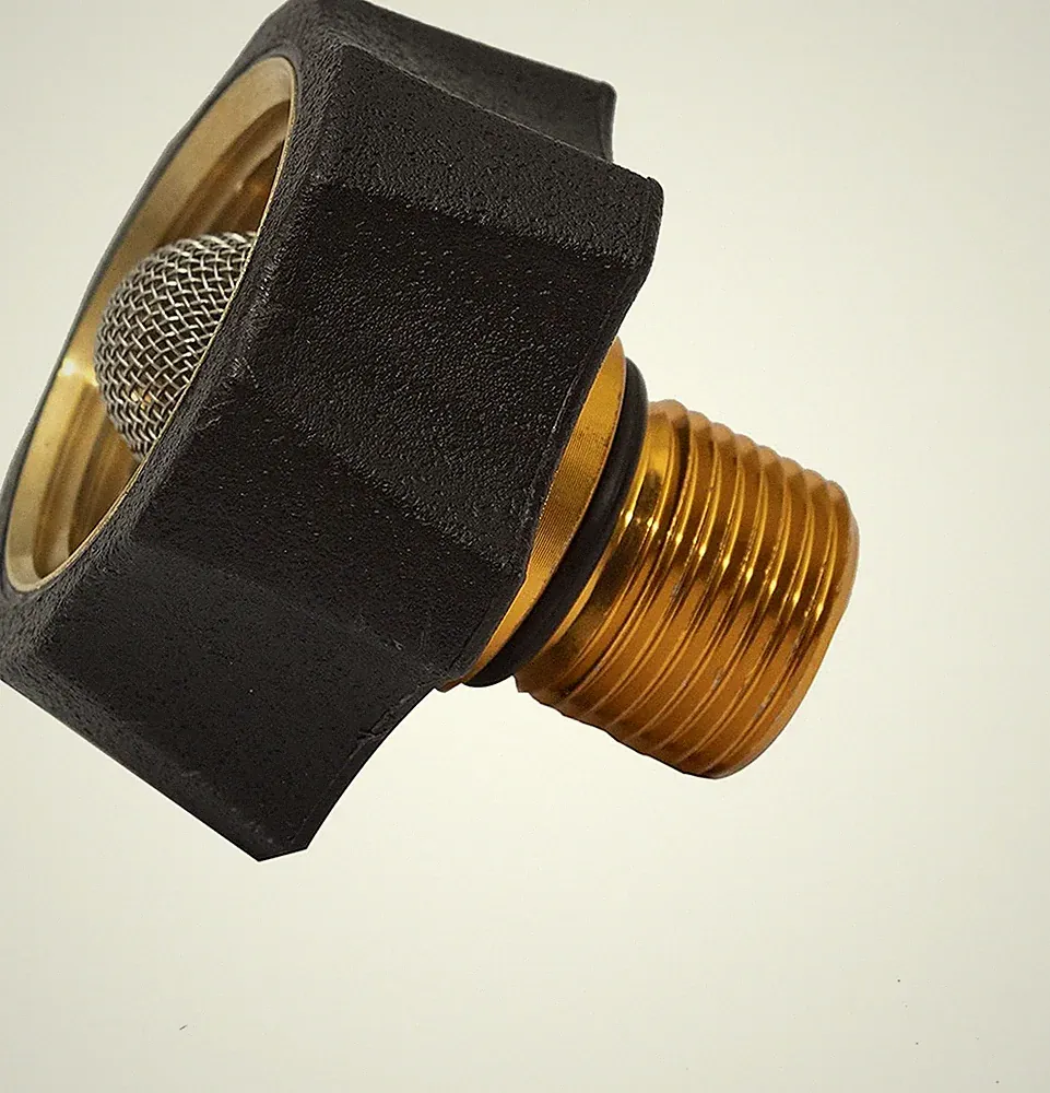 Cleaning 7112362 Water Inlet Fitting for Multiple Pressure Washer Pumps, Gold