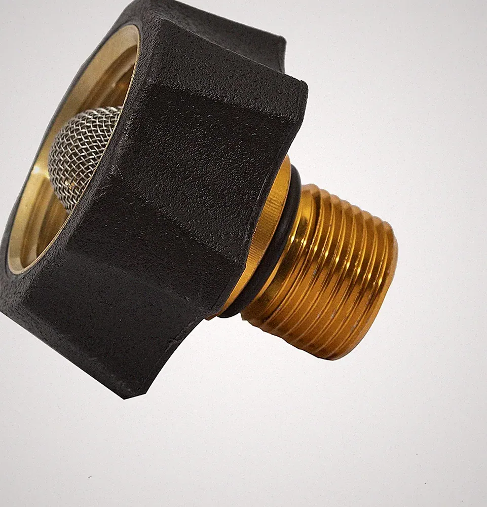 Cleaning 7112362 Water Inlet Fitting for Multiple Pressure Washer Pumps, Gold