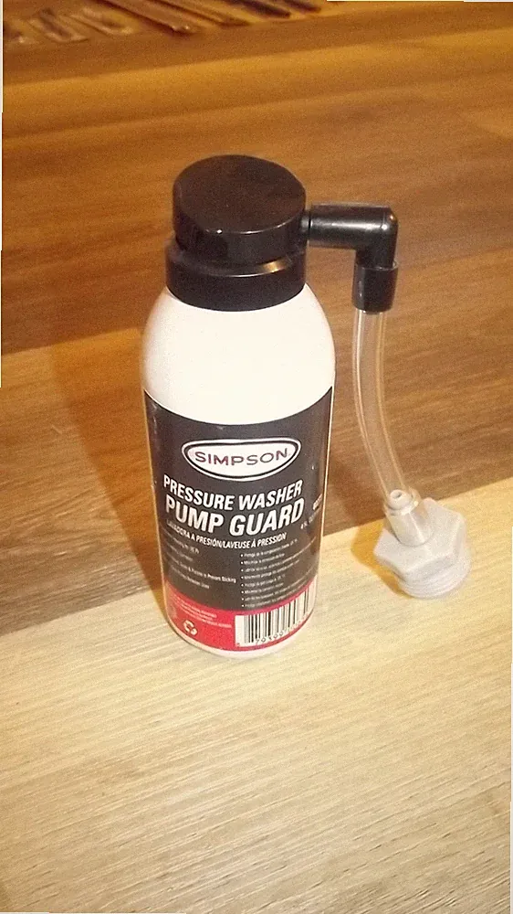 Cleaning 80273 Pressure Washer Pump Guard 4 fl. oz. Aerosol Can Black/RED h64
