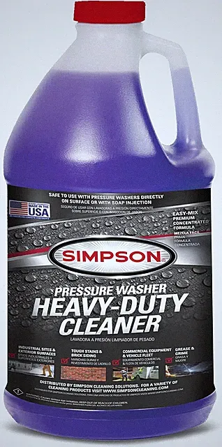 Cleaning Concentrated Soap Solution for Pressure Washers and Spray Bottles, Use