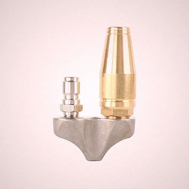 Cleaning Reverse Turbo Sewer Drain Jetter Nozzle 1/4 or 3/8 For Pressure Washer
