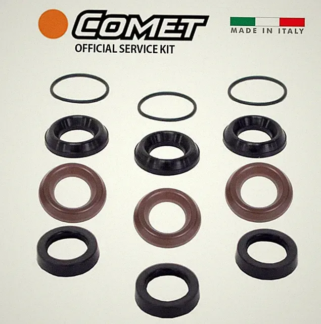 COMET Pump 5019.0035.00 OEM 15mm Seal Kit for LWD, LWS Pumps 2500 PSI 5019003500