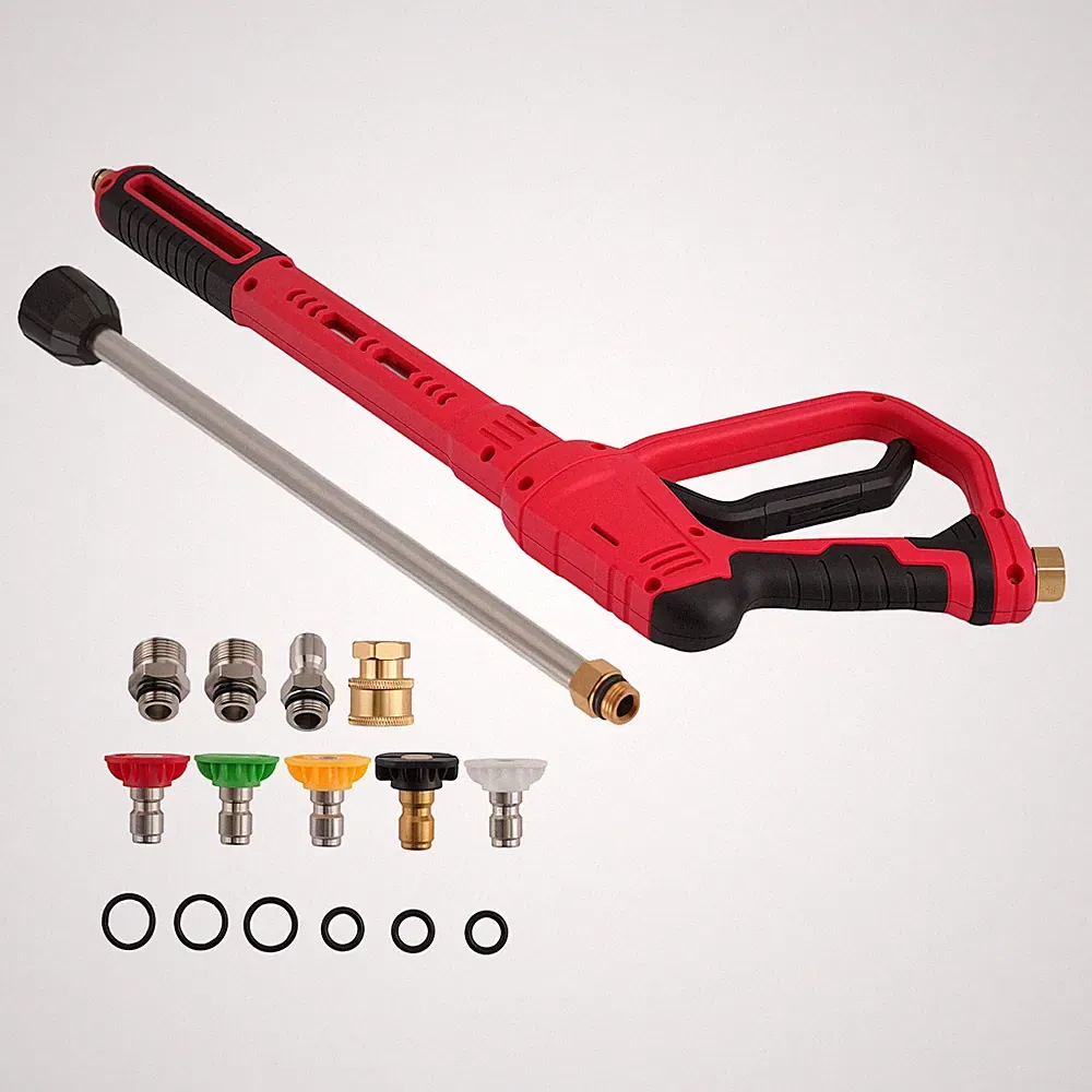 Commercial Grade Pressure Washer Gun 36 Inch Lance with 5 Quick Connect Tips M22