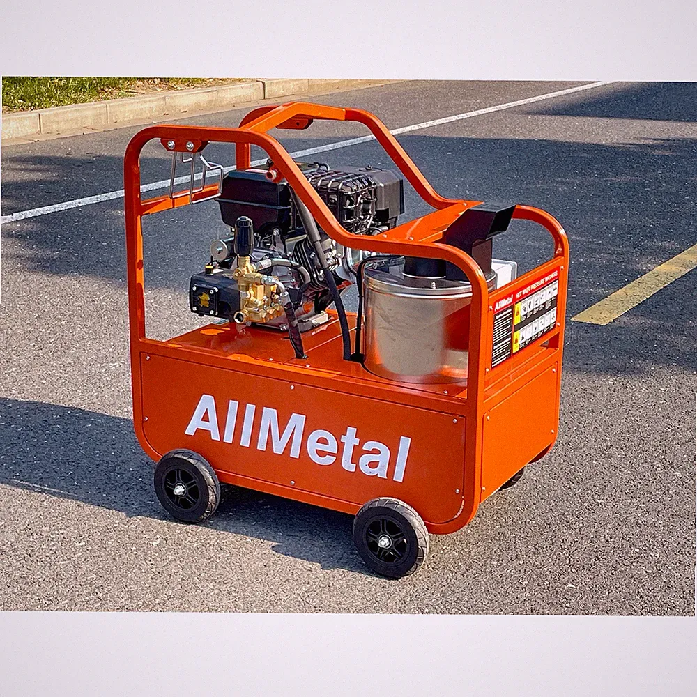 Commercial Hot Water Pressure Washer 4000 PSI 4.0 GPM 420cc Gas Electric Start