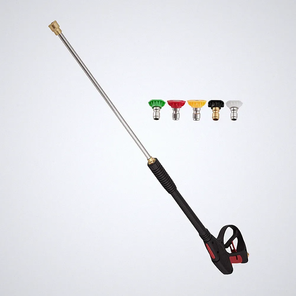 Commercial Pressure Washer Gun M22 4000PSI with Extension Lance & Nozzle Set