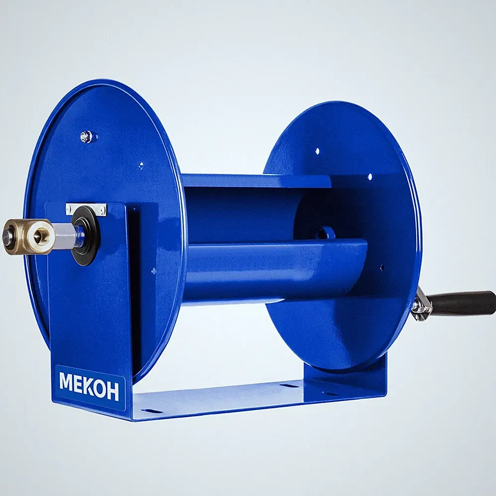 Commercial Pressure Washer Hose Reel 150FTx3/8” / 300FTx1/4”, 4500PSI