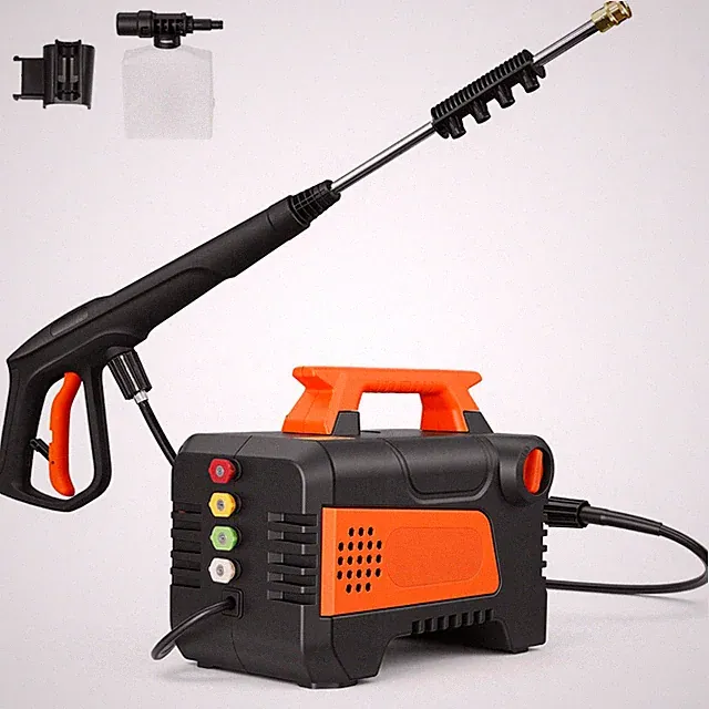 Compact 1958 PSI Electric Washer w/ Foam Bottle