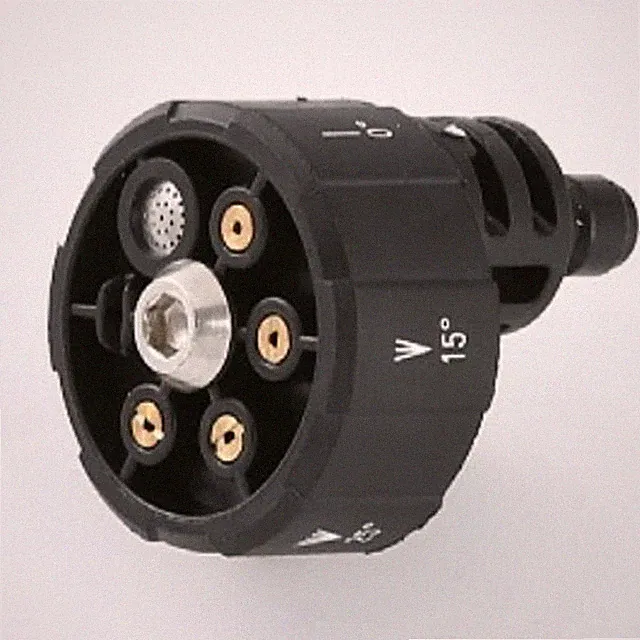 Compact Pressure Washer Nozzle Fits in Hand or Pocket for Easy Storage