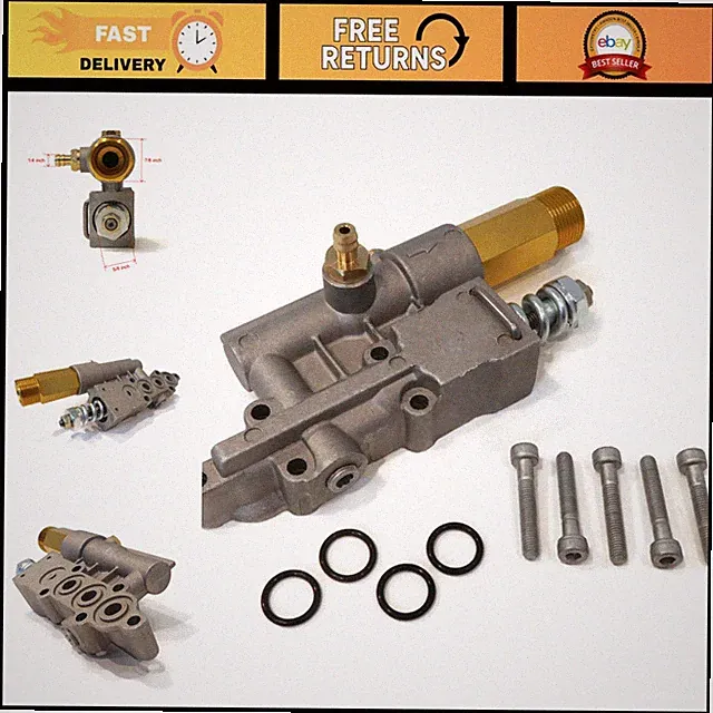Complete Outlet Manifold for Pressure Washer Pump - High-Performance Replacement