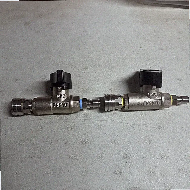 Complete Softwash Pressure Wash DN10 Ball Valve Set 2 pcs