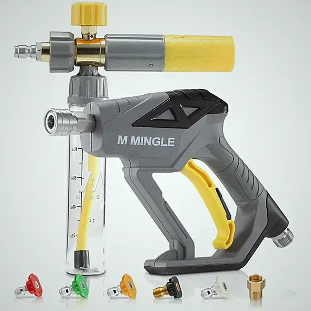 Concentrate Foam Cannon with Pressure Washer Gun, Ready-to-Use Mini Soap Cann...