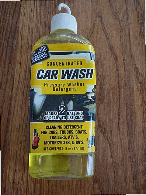 Concentrated Car Wash Pressure Washer Detergent