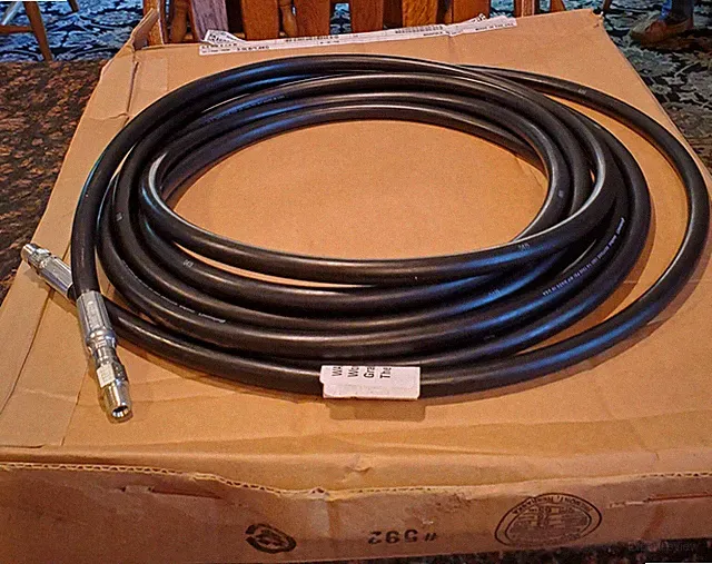 CONTINENTAL 53638810802598 Pressure Washer Hose,1/4,25 ft,1500 psi
