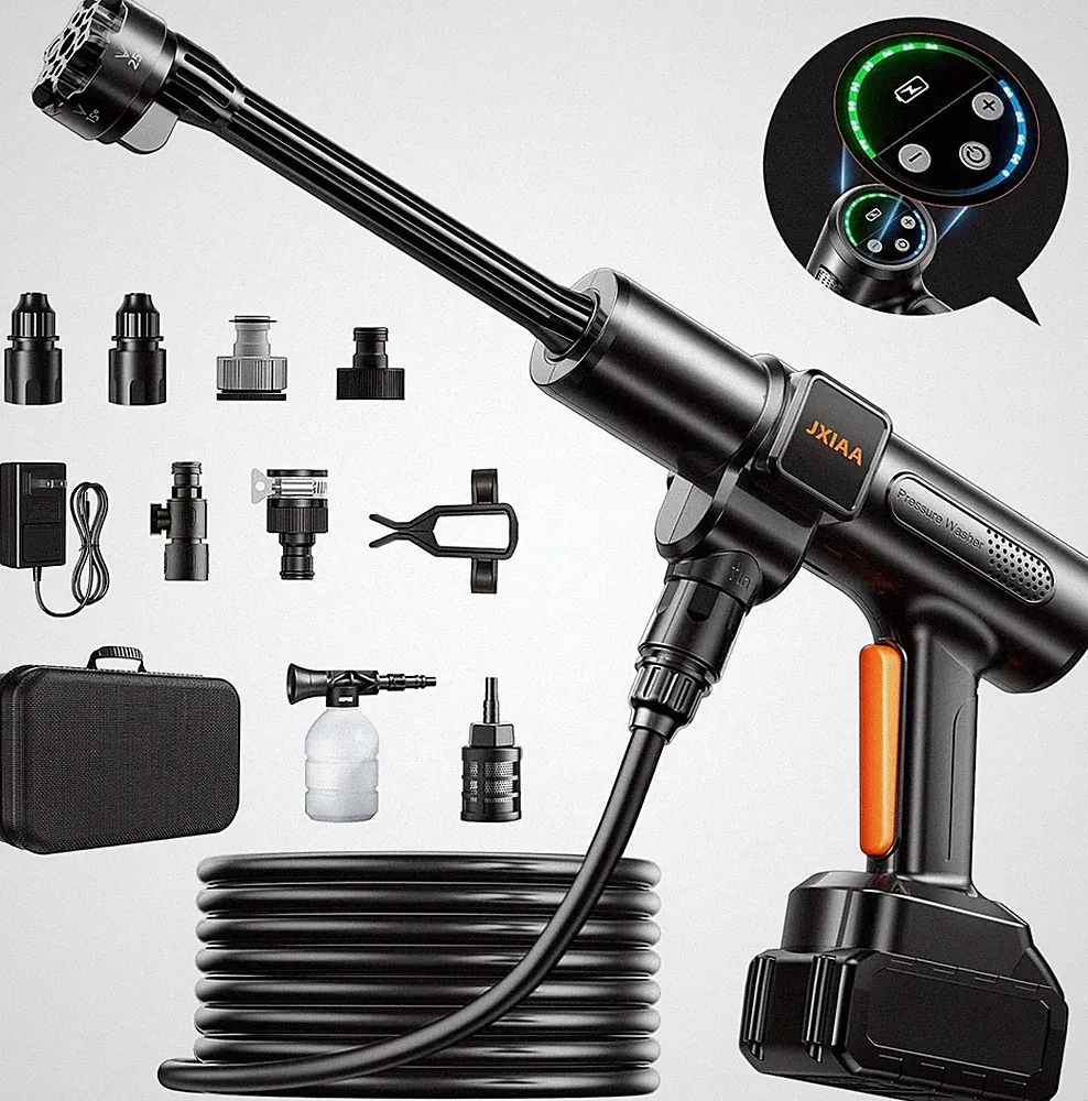 Cordless 3200 PSI Car Washer: Portable Handheld Design for Effortless Cleaning