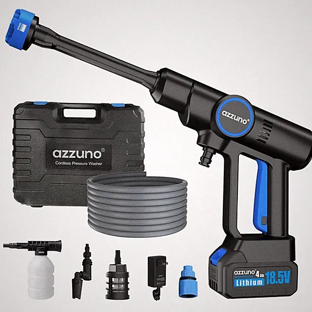 Cordless Electric High Pressure Water Spray Car Gun 850PSI Portable Washer Clean