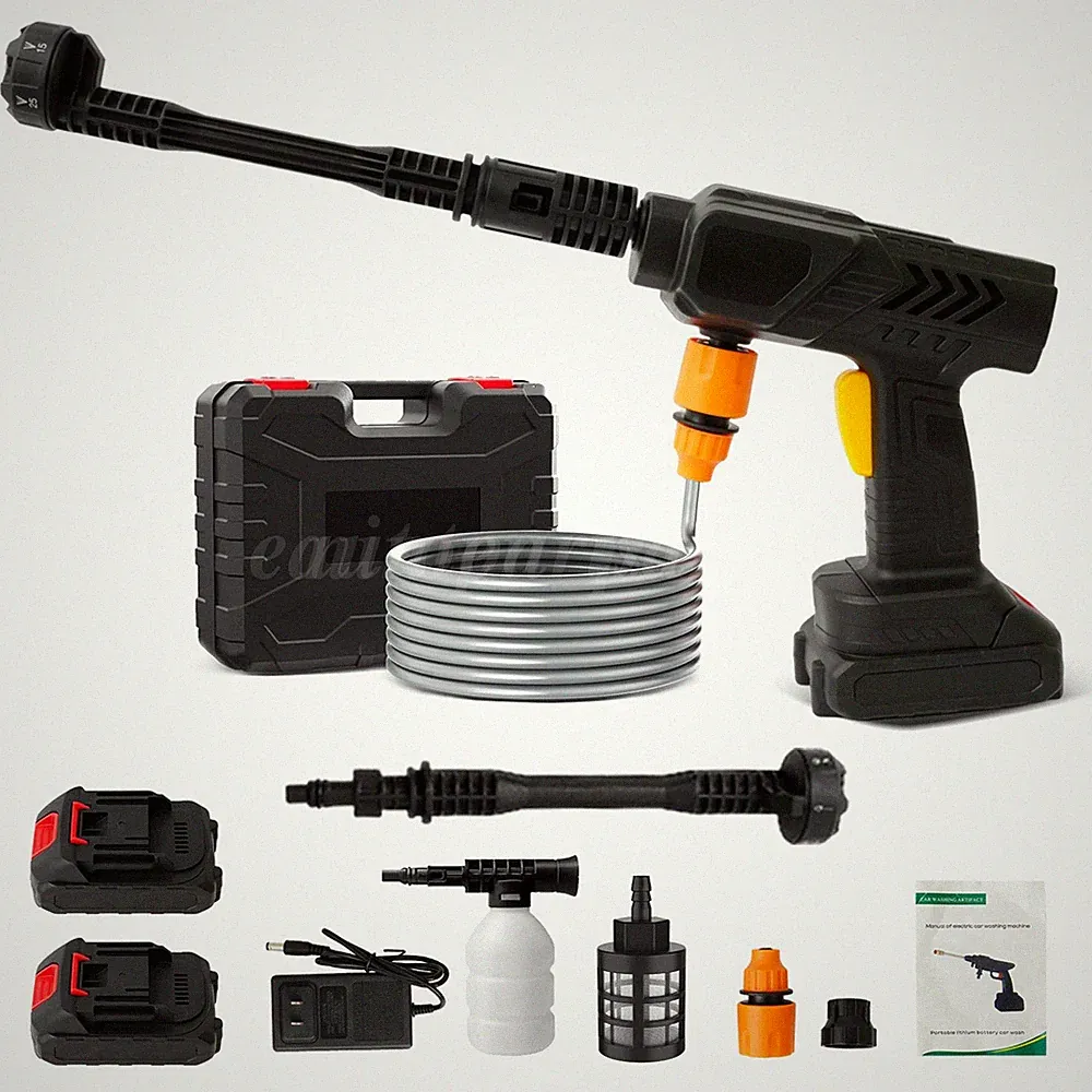Cordless Electric High Pressure Water Spray Gun Car Washer for Makita 21V Batter