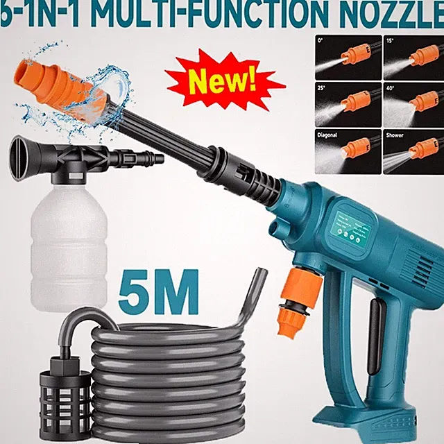 Cordless High Pressure Washer Water Cleaner Gun For Makita 18V Li-Ion Battery 🚚